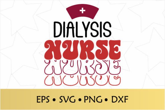 Dialysis Nurse SVG: A Heartfelt Embroidery Design