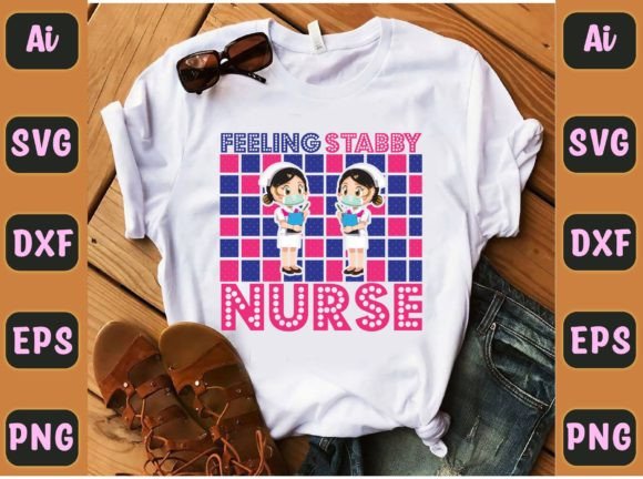 Feeling Stubby Nurse 56: A Charming Embroidery Design