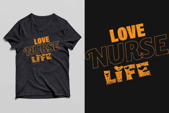 Love Nurse Life: A Heartfelt T-Shirt Design