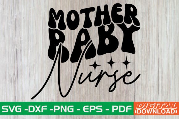 Mother Baby Nurse SVG Design: A Versatile Embroidery Asset