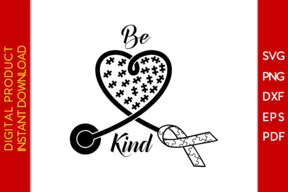 Nurse Be Kind Autism Awareness SVG Shirt