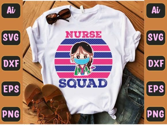 Nurse Squad 54: A Versatile Embroidery Design