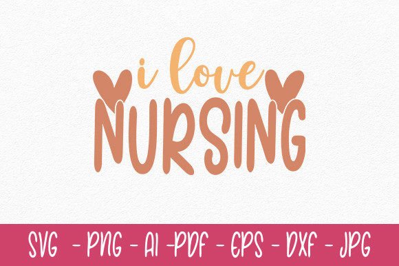 Nurse Svg, I Love Nursing Svg Design Review