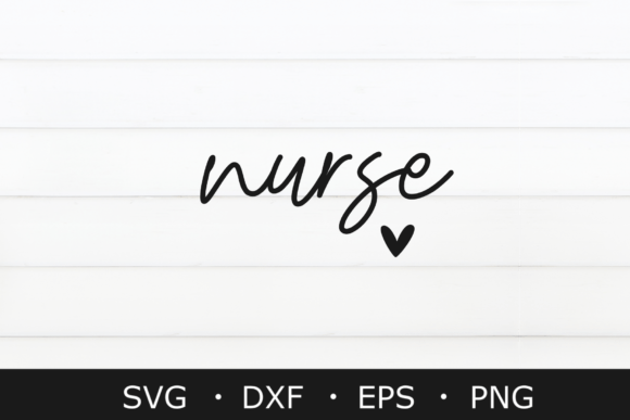 Nurse SVG, PNG for Medical Worker Projects