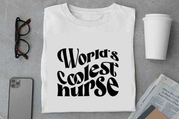 Retro Nurse Design: A Cool, Vintage Embroidery Choice