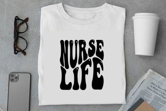 Retro Nurse Design, Nurse Life: A Versatile Embroidery Gem