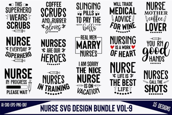 Review of NURSE SVG DESIGN BUNDLE VOL-9